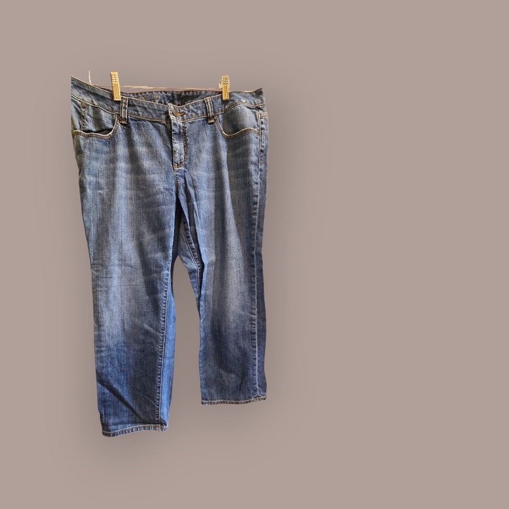 Talbots Women's Blue Boyfriend Jeans